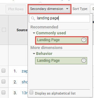 secondary-dimension