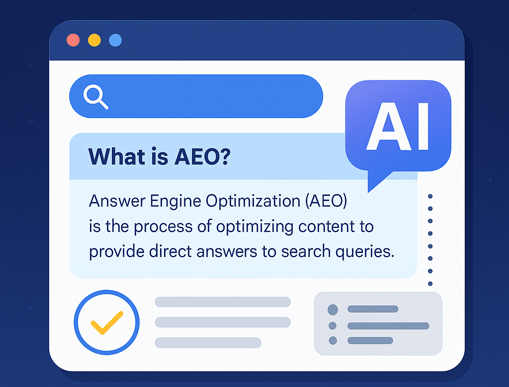 AEO – איך לגרום לגוגל ול-AI להציג דווקא את ה”תשובה” שלכם